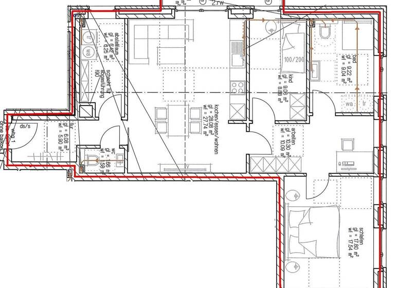 Studio zur Miete - Erstbezug 1.050 € 3 Zimmer 88,7 m² frei ab sofort Remels Uplengen 26670