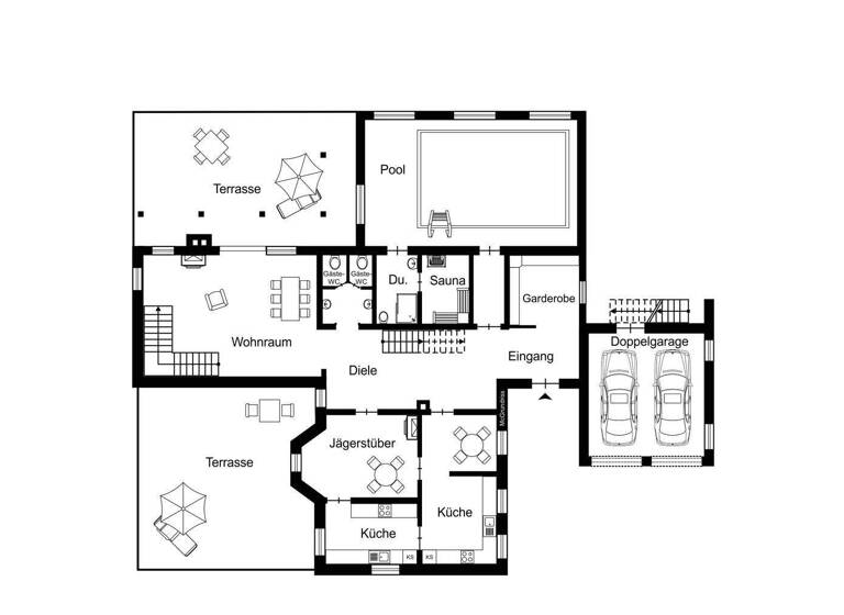 Villa zum Kauf 6 Zimmer 517 m² 1.680 m² Grundstück Grünwald 82031