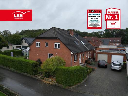 Doppelhaushälfte zum Kauf 245.000 € 5 Zimmer 108,1 m² 397 m² Grundstück Espelkamp Espelkamp 32339