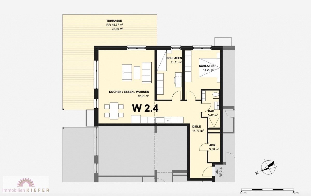 Wohnung zum Kauf provisionsfrei 415.000 € 3 Zimmer 113,7 m²<br/>Wohnfläche 1.<br/>Geschoss Tawern Tawern 54456