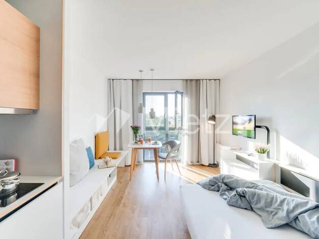Wohnung zur Miete 1.770 € 1 Zimmer 25 m² frei ab sofort Treskowallee 115 Karlshorst Berlin 10318