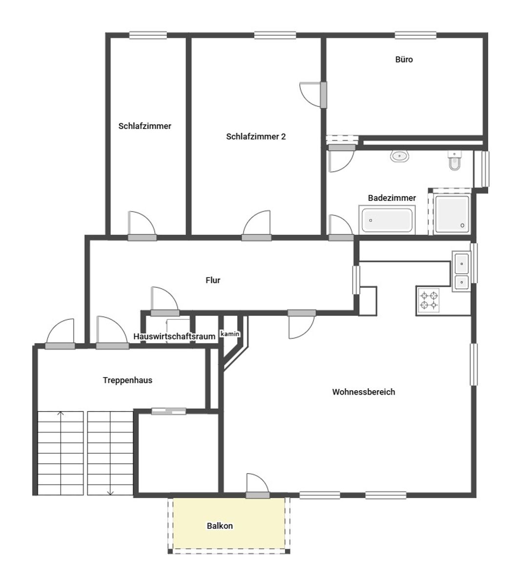 Wohnung zum Kauf 280.000 € 4 Zimmer 120,9 m²<br/>Wohnfläche 5.<br/>Geschoss Altendorf 921 Chemnitz 09116