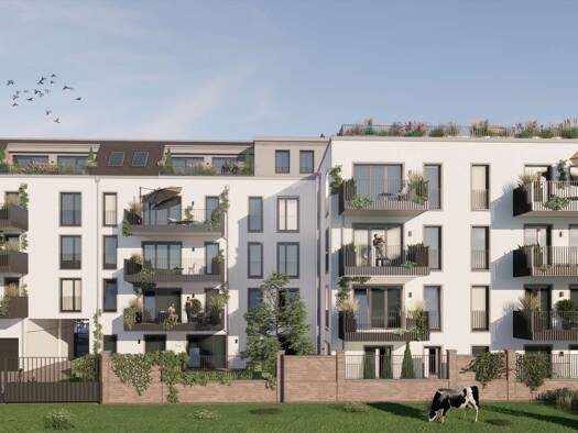 Penthouse zum Kauf - Neubau provisionsfrei 884.900 € 3 Zimmer 105,6 m² 4. Geschoss Brühler Straße 52-54 Raderberg Köln 50968