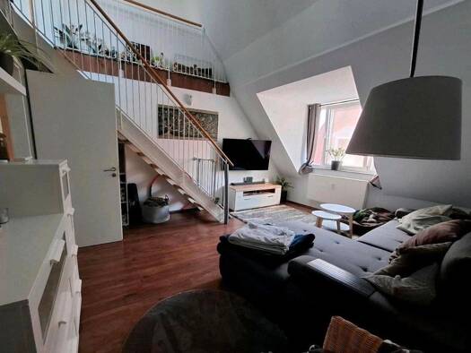 Maisonette zur Miete 775 € 3 Zimmer 90 m² Geschoss 2/3 frei ab sofort August-Bebel-Straße 23 Rötha Rötha 04571