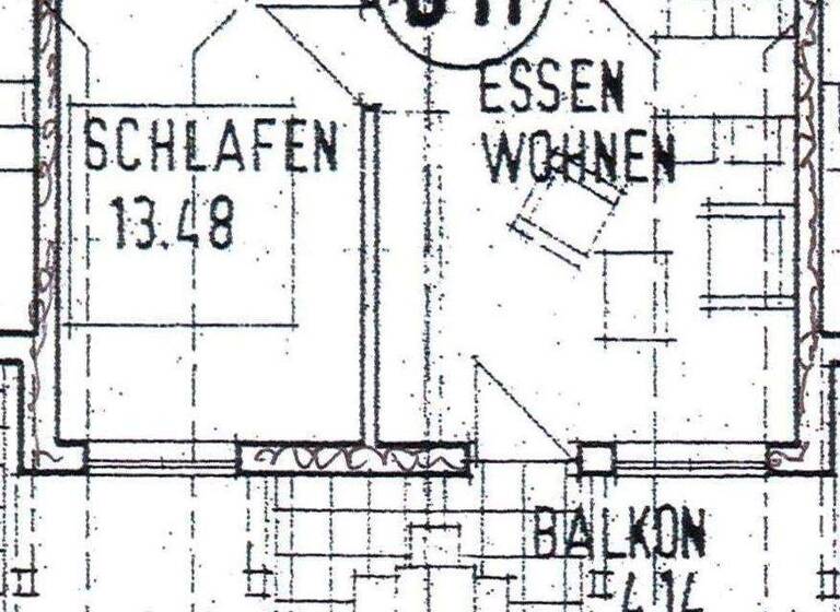 Studio zur Miete 320 € 2 Zimmer 46 m² 1. Geschoss frei ab 01.05.2026 Am Sportplatz 15 Ottendorf Lichtenau 09244