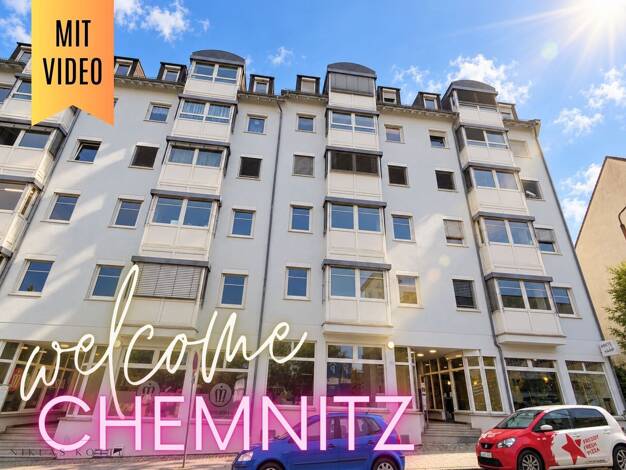 Bürofläche zur Miete 399 € 2,5 Zimmer 57 m² Bürofläche Sonnenstraße 7 Sonnenberg Chemnitz 09130