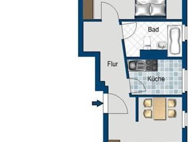 Wohnung zur Miete 587 € 2 Zimmer 59,4 m² frei ab 20.02.2027 Weinböhlaer Straße 23 Pieschen-Nord/Trachenberge Ortsamtsbereich Pieschen 01127