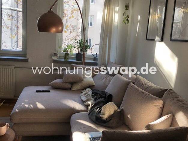 Studio zur Miete Tauschwohnung 1.200 € 2 Zimmer 57 m² 2. Geschoss Schwabing-West München 80798