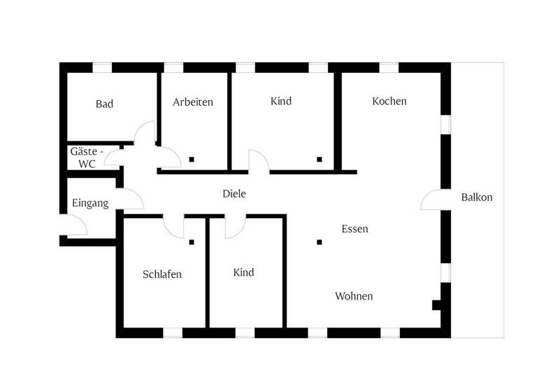 Wohnung zum Kauf 560.000 € 5 Zimmer 157 m² Nordvorstadt Weimar 99423
