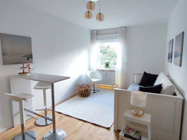 Wohnung zur Miete Wohnen auf Zeit 540 € 1 Zimmer 21 m² frei ab sofort Akademiestraße 4 Jungbusch Mannheim 68159