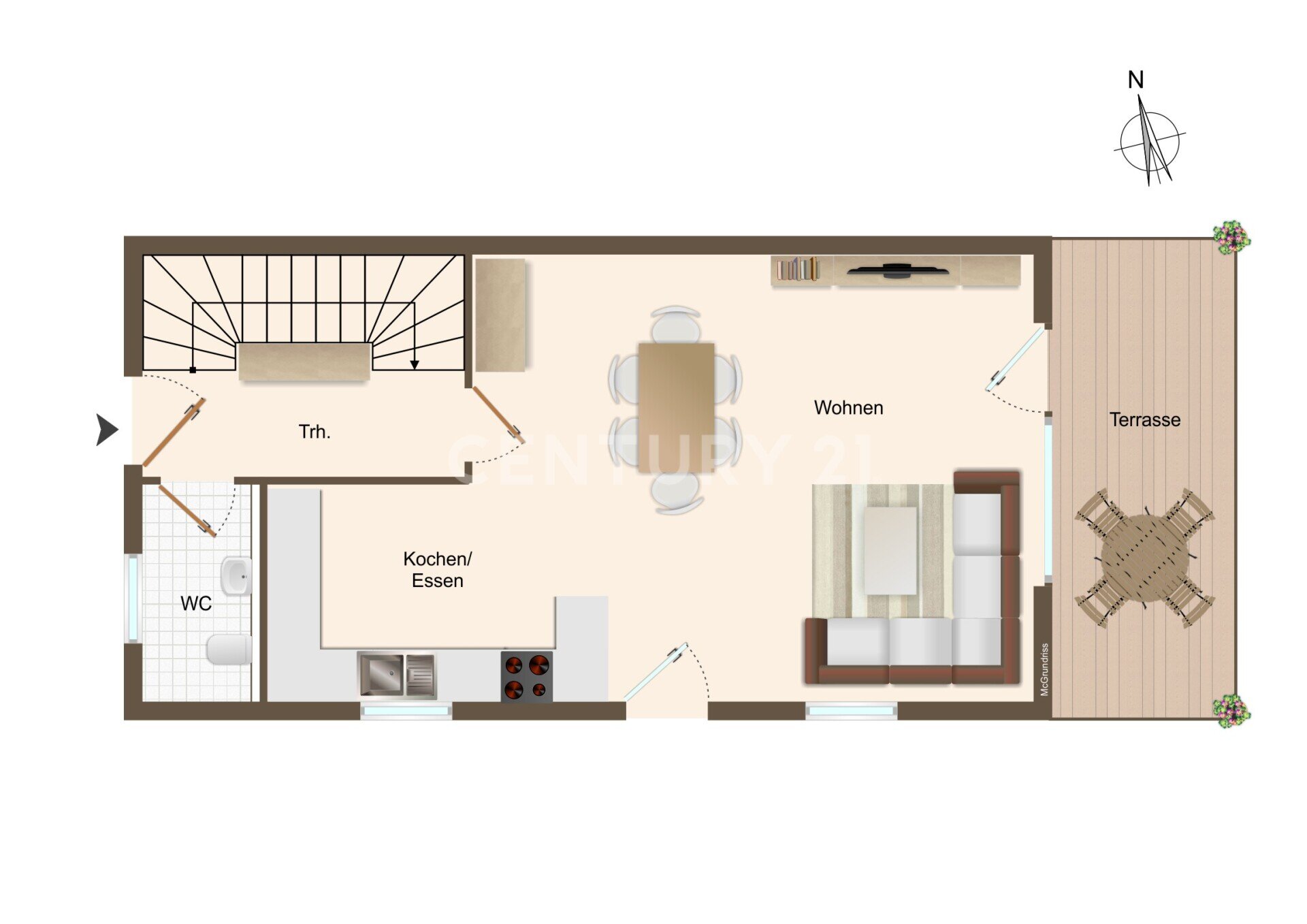 Doppelhaushälfte zum Kauf 599.000 € 4 Zimmer 130 m²<br/>Wohnfläche 250 m²<br/>Grundstück Traunreut Traunreut 83301