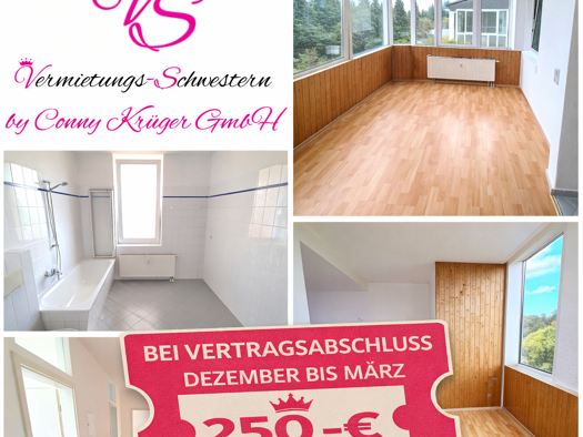 Wohnung zur Miete 460 € 2,5 Zimmer 84 m² 2. Geschoss frei ab sofort Rößlerstraße 24 Altchemnitz Chemnitz 09120