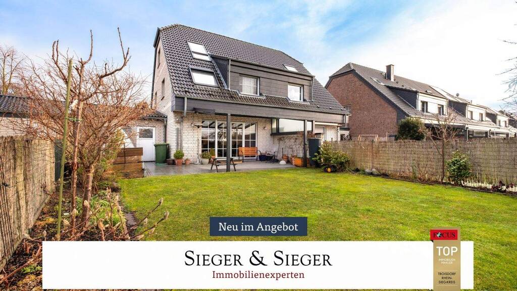 Doppelhaushälfte zum Kauf 539.800 € 5 Zimmer 127,5 m² 319 m² Grundstück Lülsdorf Niederkassel 53859