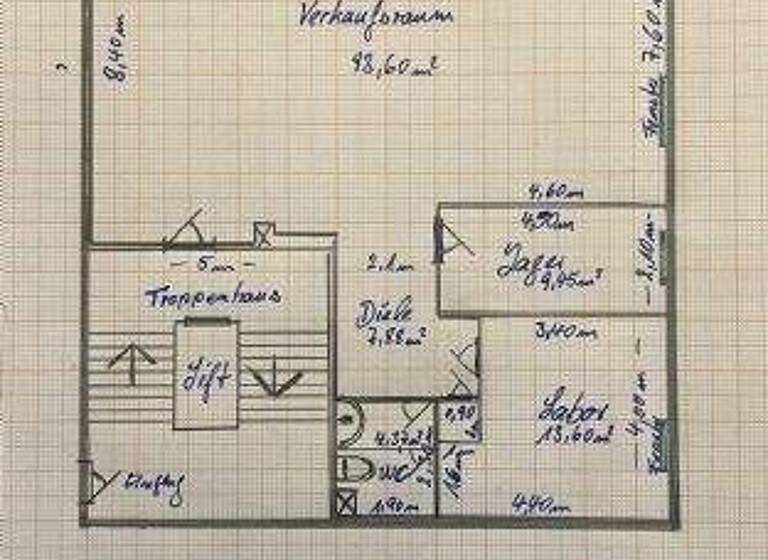 Laden zur Miete 7,56 € 4 Zimmer 131 m² Verkaufsfläche Hauptstraße 24 Stadtgebiet Sankt Georgen im Schwarzwald 78112