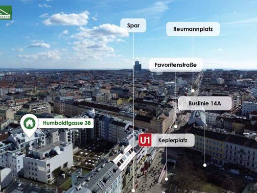 Wohnung zur Miete 930 € 2 Zimmer 67,4 m² 3. Geschoss frei ab 01.07.2026 Humboldtgasse 38 Wien 1100