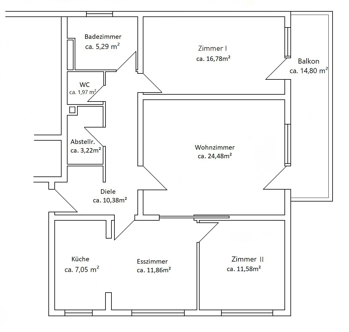 Wohnung zum Kauf 395.000 € 4 Zimmer 98 m²<br/>Wohnfläche 3.<br/>Geschoss Unterliederbach Frankfurt am Main 65929