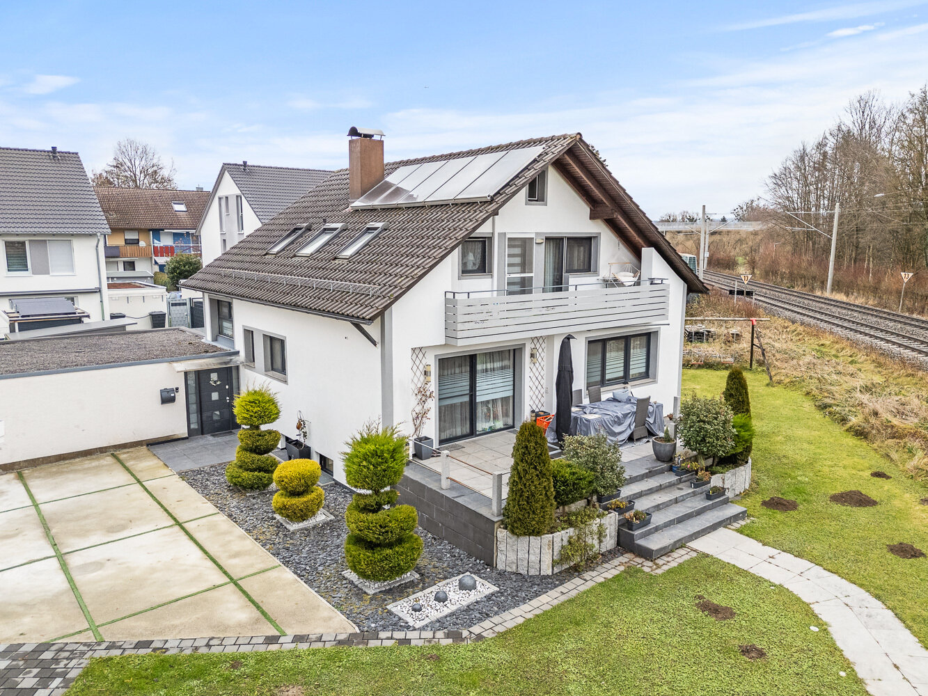 Einfamilienhaus zum Kauf 879.500 € 6 Zimmer 219,2 m²<br/>Wohnfläche 830 m²<br/>Grundstück Gerbertshaus Meckenbeuren 88074