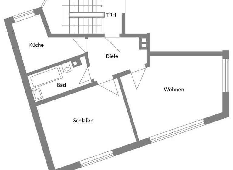 Wohnung zur Miete 850 € 2 Zimmer 55 m² 1. Geschoss frei ab 01.06.2026 Böblingen 71032
