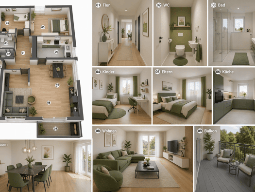 Wohnung zum Kauf 349.000 € 3,5 Zimmer 97 m² 1. Geschoss frei ab sofort Aalen Aalen 73434