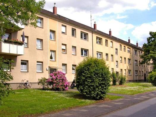 Wohnung zur Miete 409 € 2 Zimmer 42,1 m² EG Peschenstraße 11 Huckingen Duisburg 47259