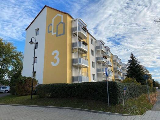 Wohnung zur Miete 380 € 3 Zimmer 60,9 m² 3. Geschoss frei ab 01.02.2026 Straße der Einheit 5 Oschatz 04758