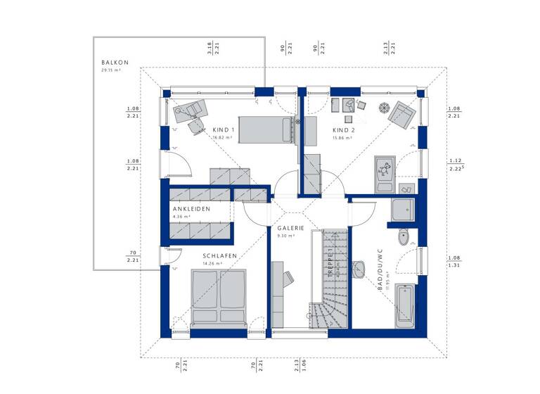 Einfamilienhaus zum Kauf 839.000 € 6 Zimmer 155 m² 885 m² Grundstück Frankenried Mauerstetten 87616