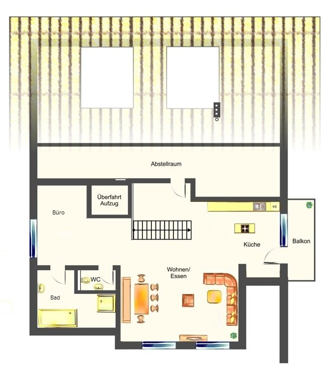 Penthouse zum Kauf 887.000 € 5 Zimmer 174 m²<br/>Wohnfläche Lermoos 6631