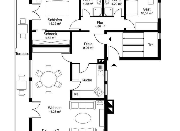 Einfamilienhaus zum Kauf 995.000 € 8 Zimmer 232 m² 739 m² Grundstück Miesbach 83714