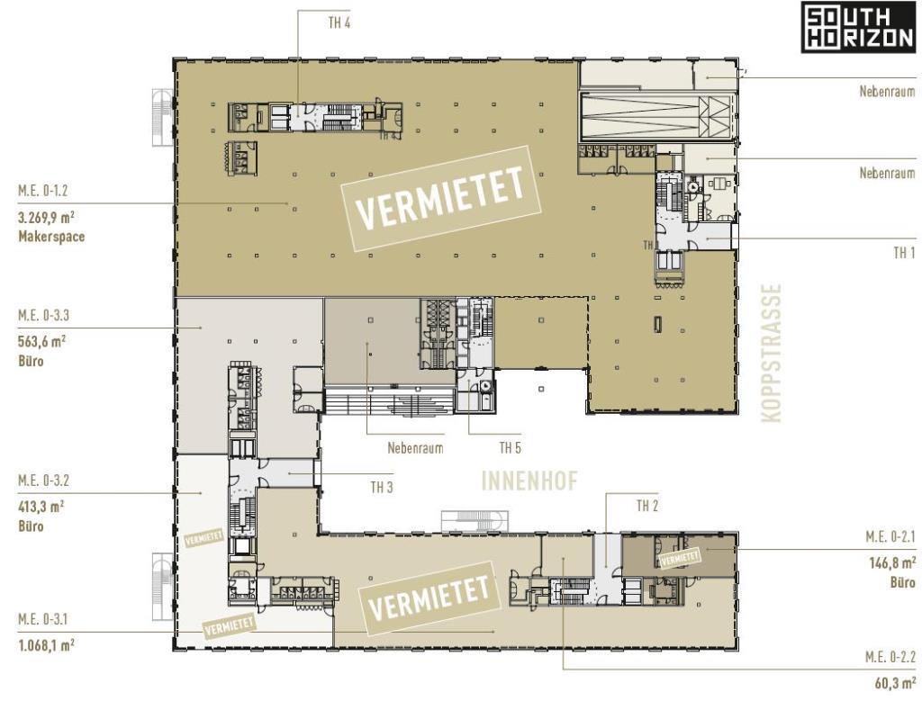 Bürofläche zur Miete 21 € 15.286,2 m²<br/>Bürofläche ab 208,8 m²<br/>Teilbarkeit Thalkirchen München 81379