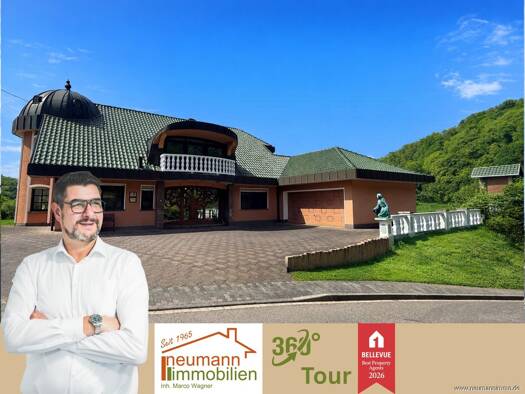 Villa zum Kauf 449.000 € 9 Zimmer 201,8 m² 999 m² Grundstück Ackerweg 6 Niederbreitbach Niederbreitbach 56589