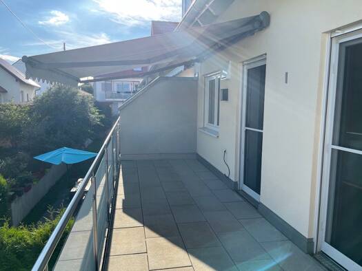 Wohnung zur Miete 800 € 2,5 Zimmer 60,6 m² Geschoss 1/3 frei ab sofort Hauptstraße 45 Offingen Offingen 89362