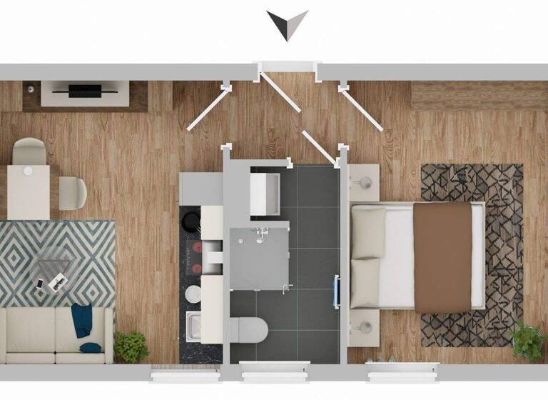 Wohnung zum Kauf 145.000 € 2 Zimmer 32 m² frei ab sofort St. Lorenz Nord Lübeck 23556