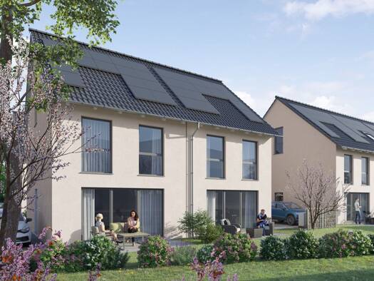 Doppelhaushälfte zum Kauf - Erstbezug 549.000 € 4 Zimmer 123 m² 275 m² Grundstück Langendiebach Hanau 63452