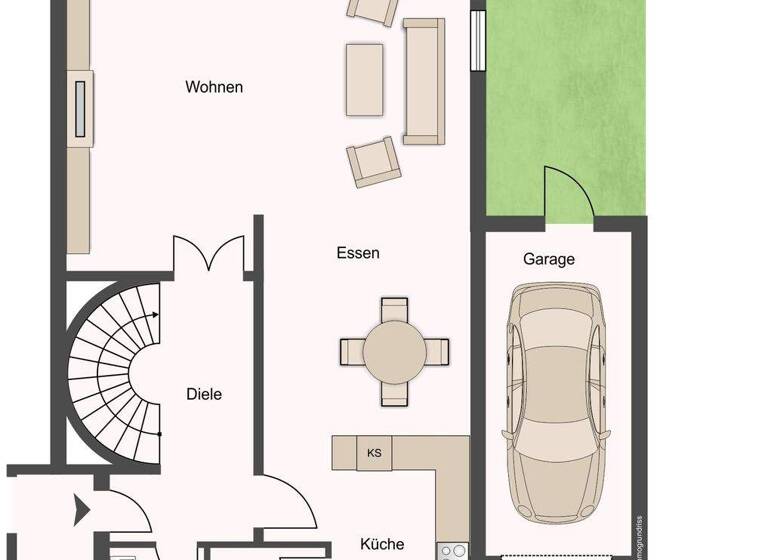 Doppelhaushälfte zum Kauf 420.000 € 5 Zimmer 184,4 m² 353 m² Grundstück Reilsheim Bammental 69245