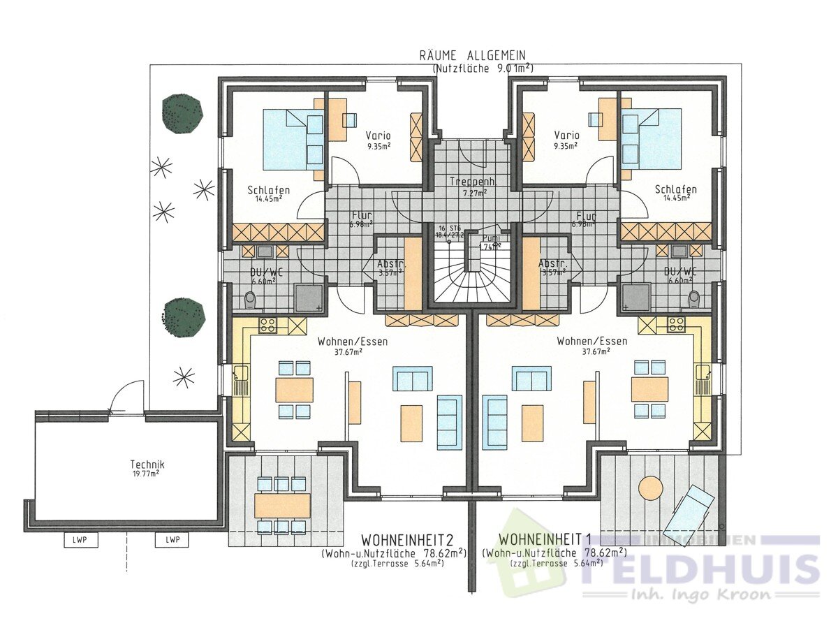 Wohnung zum Kauf 3.<br/>Geschoss Neermoor Moormerland / Warsingsfehn 26802