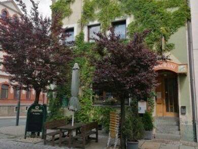 Hotel zum Kauf als Kapitalanlage geeignet 409.900 € 12 Zimmer 80 m² 361 m² Grundstück Schlossstraße 50 Falkenstein Falkenstein 08223
