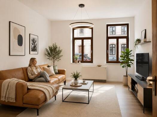 Wohnung zur Miete 640 € 3 Zimmer 65 m² Innenstadt Fürth 90762
