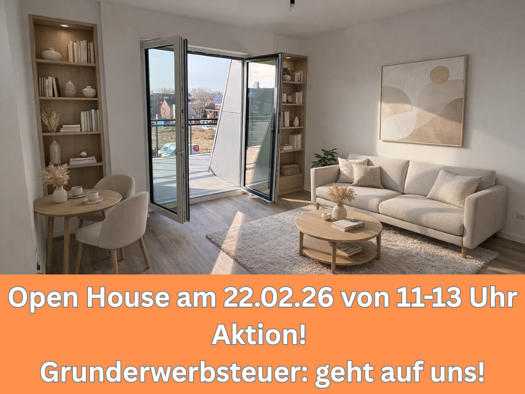 Wohnung zum Kauf - Erstbezug provisionsfrei 309.000 € 2 Zimmer 56,3 m² 3. Geschoss frei ab sofort Margarethenstraße 12 Elmshorn 25336