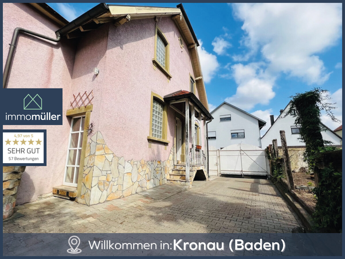 Einfamilienhaus zum Kauf 399.000 € 7 Zimmer 212 m²<br/>Wohnfläche 449 m²<br/>Grundstück Kronau 76709