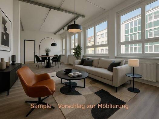 Wohnung zur Miete 2.200 € 3 Zimmer 126 m² Ost Stuttgart 70186