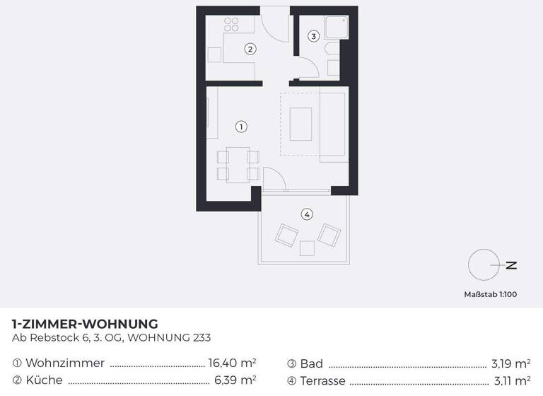 Studio zum Kauf provisionsfrei 47.800 € 1 Zimmer 29,1 m² 3. Geschoss Großkugel 06184