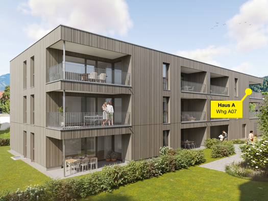 Wohnung zum Kauf - Erstbezug 534.000 € 3 Zimmer 75,7 m² Bifangstraße Feldkirch 6800