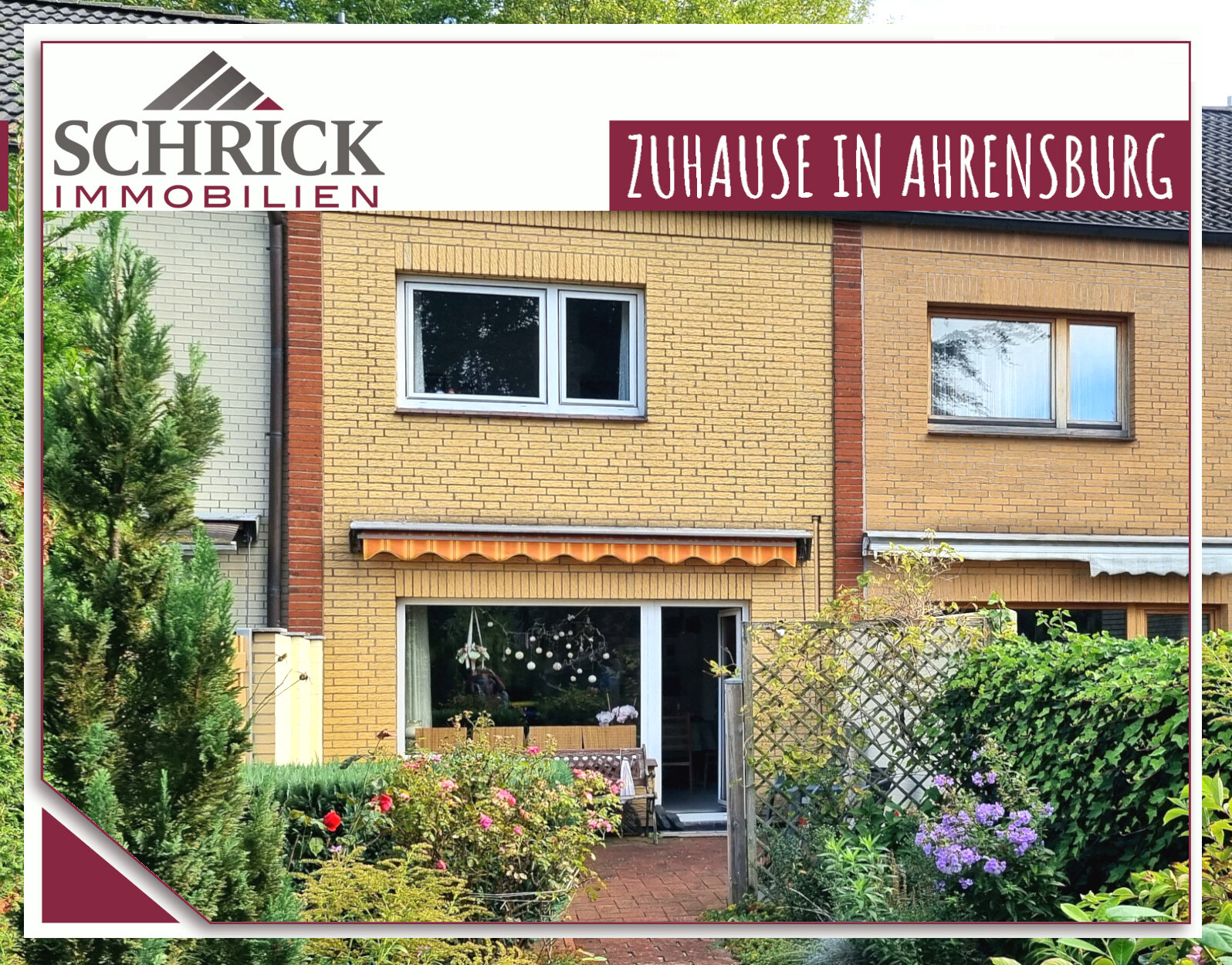 Reihenmittelhaus zum Kauf 225.000 € 3 Zimmer 61 m²<br/>Wohnfläche 178 m²<br/>Grundstück ab sofort<br/>Verfügbarkeit Am Reesenbüttel Ahrensburg - Reesenbüttel West 22926