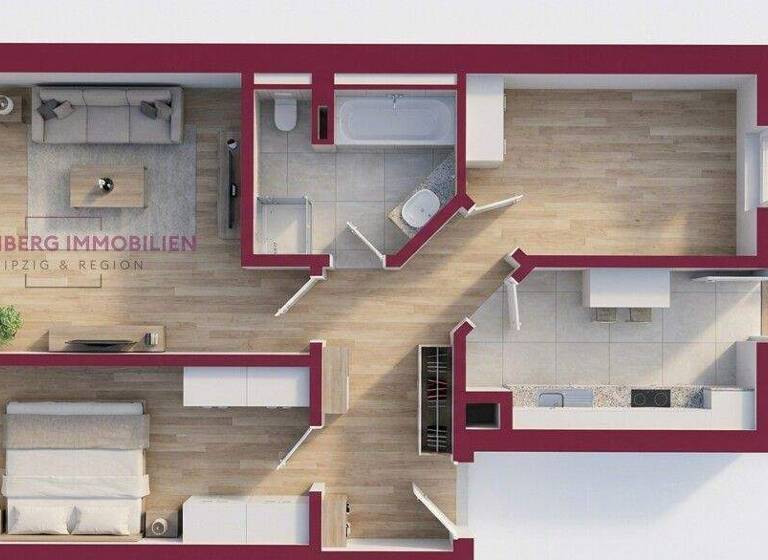 Wohnung zum Kauf 159.900 € 3 Zimmer 64 m² 3. Geschoss Ferdinand-Jost-Straße 27 WE15 Stötteritz Leipzig / Stötteritz 04299