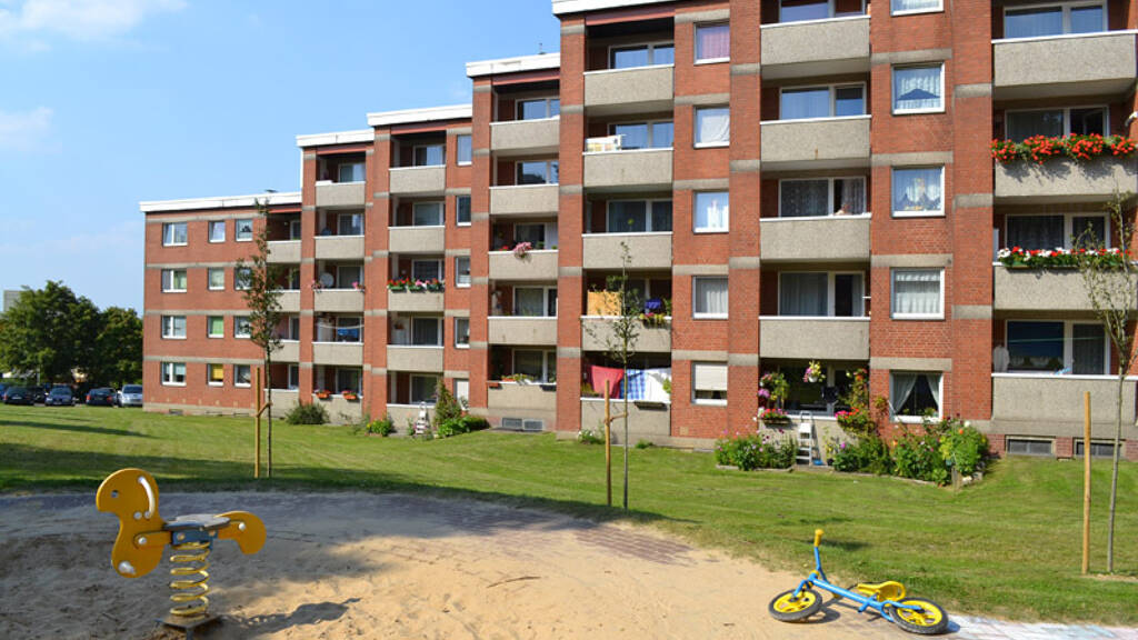 Wohnung zur Miete nur mit Wohnberechtigungsschein 393 € 2 Zimmer 60,6 m² 2. Geschoss Felix-Fechenbach-Straße 28 Innenstadt Detmold 32756