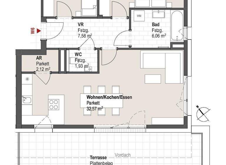 Wohnung zum Kauf provisionsfrei 731.542 € 3 Zimmer 75 m² Gnigl Salzburg 5020
