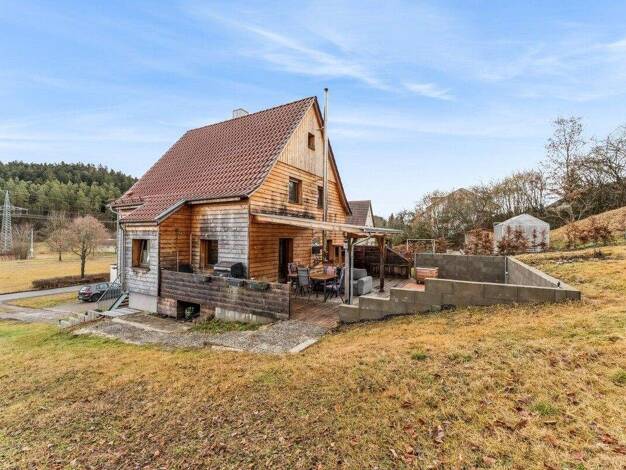 Einfamilienhaus zum Kauf provisionsfrei 430.000 € 3 Zimmer 114 m² 1.133 m² Grundstück Mühlhausen Villingen-Schwenningen 78056