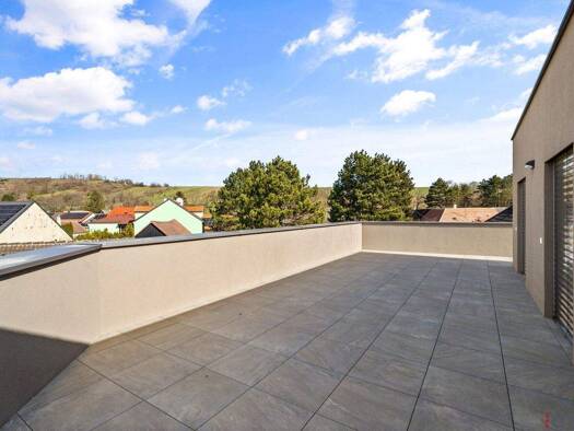 Terrassenwohnung zum Kauf - Erstbezug 479.000 € 3 Zimmer 93,9 m² frei ab sofort Bachgasse 1 Wolkersdorf im Weinviertel 2120