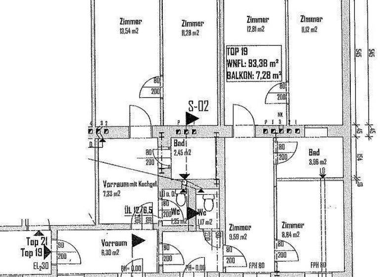 WG-Zimmer zum Kauf 564.900 € 5 Zimmer 95,5 m² 3. Geschoss Wien 1020