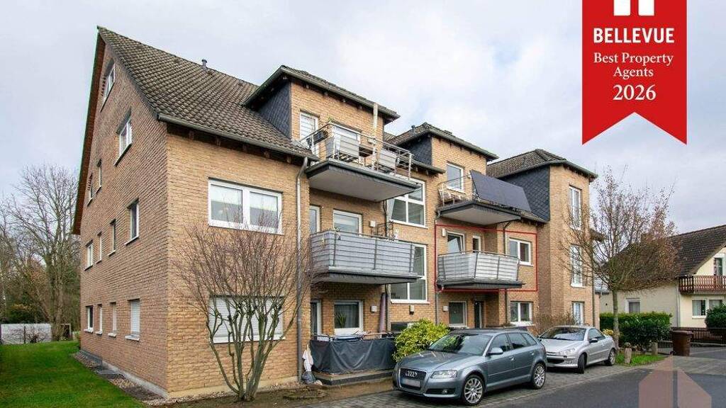 Wohnung zum Kauf 299.000 € 3 Zimmer 85,4 m² Hennef 53773